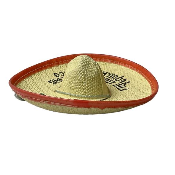 Set of 2 Vintage Sauza Tequila Promo Mini Sombreros Advertising Mexico Barware - Picture 12 of 13